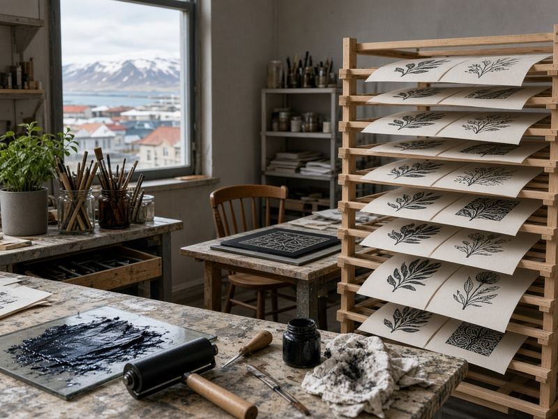 Workshop weekends at Print Studio Countsovve